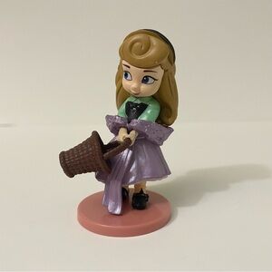 Disney Animators Aurora Sleeping Beauty Toddler Toy Figure Figurine Cake Topper